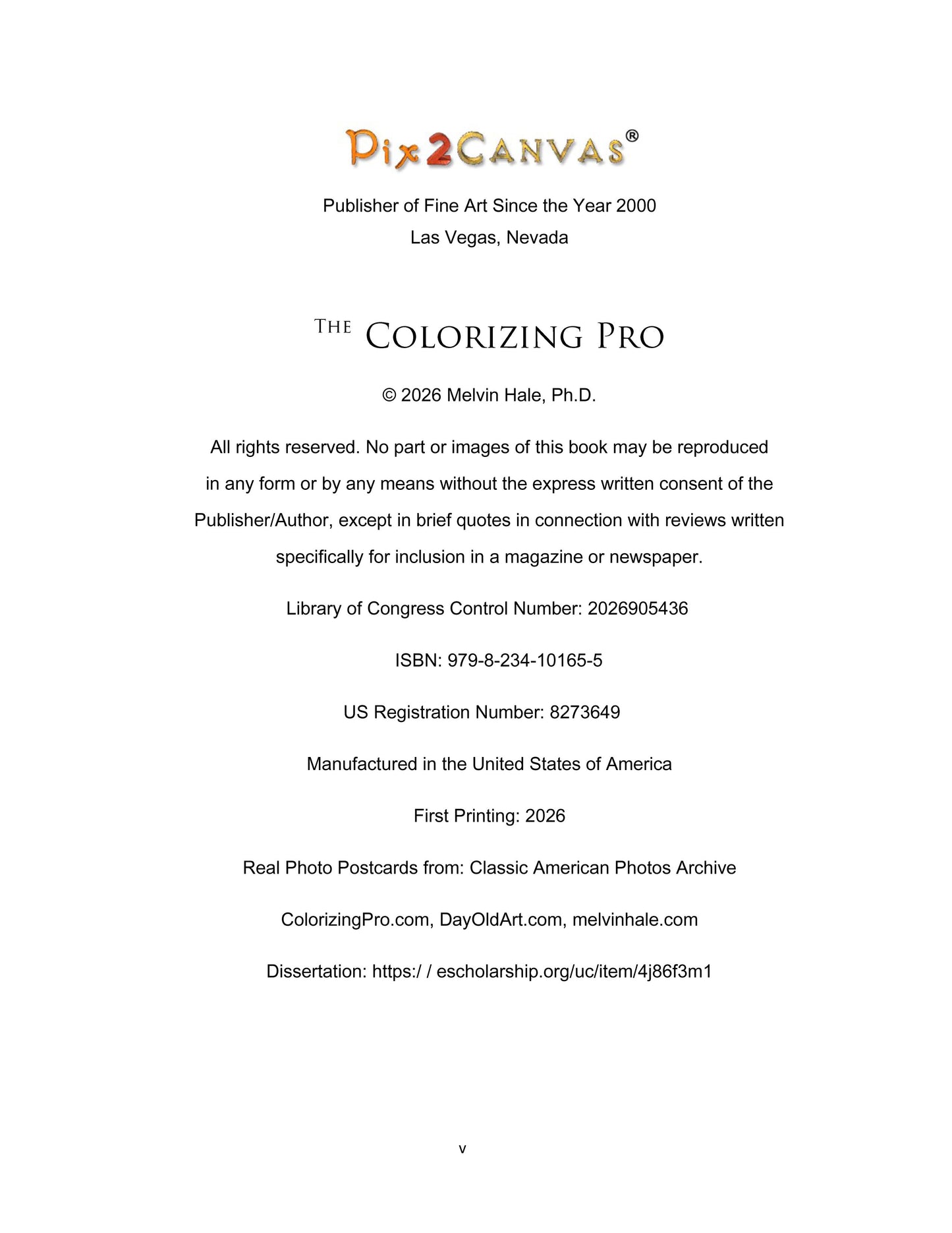 The Colorizing Pro