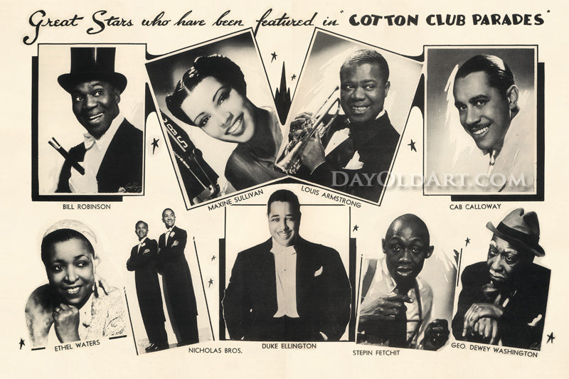 Stars of the Cotton Club