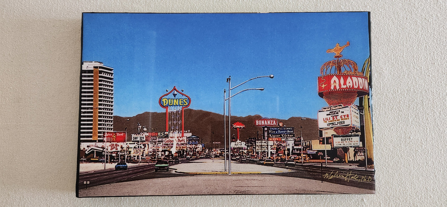 The Las Vegas Strip in the 70s
