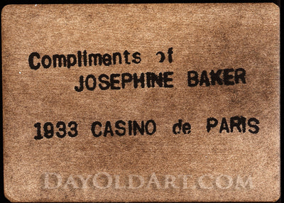 Compliments of Josephine Baker