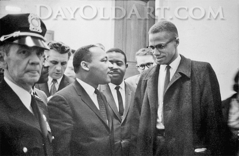 Martin Luther King, Jr. Meets Malcolm X