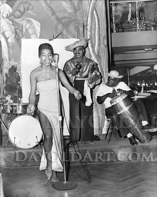 Maya Angelou Performing Calypso Music