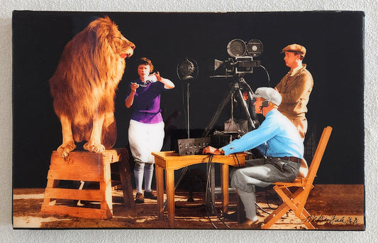 Filming the Roar of the MGM Lion