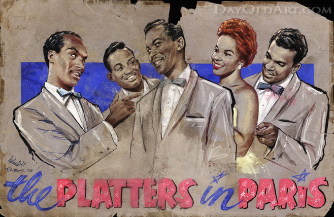 The Platters in Paris - 1958