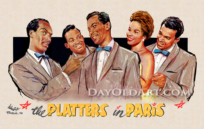 The Platters in Paris - 1958